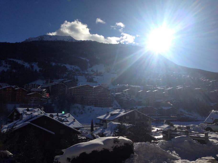 Sunny Swiss Mountain Studio In Centre By Jolidi Nendaz Exterior photo